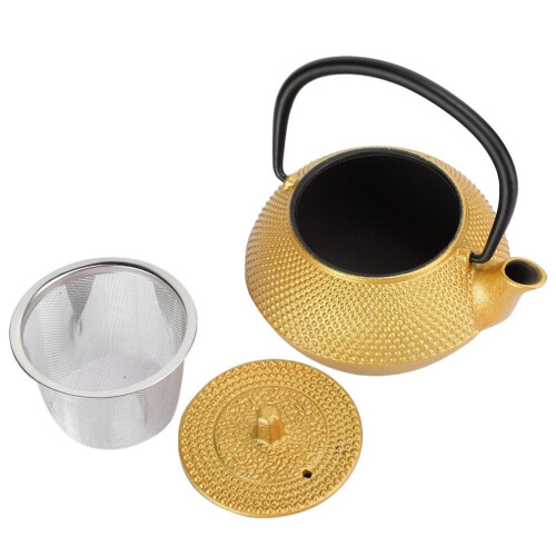Tea Pot Iron Kettle 0.3L Home Decoration Crafts 2