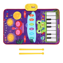 Musikmatte Klaviertastatur & Schlagzeugmatte mit 2