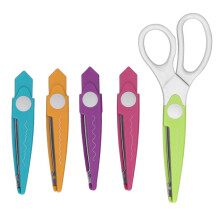 5 in 1 Craft Scissors Decorative Edge with 4
