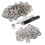 Set van 100 oogjes (holle messing oogjes) 5