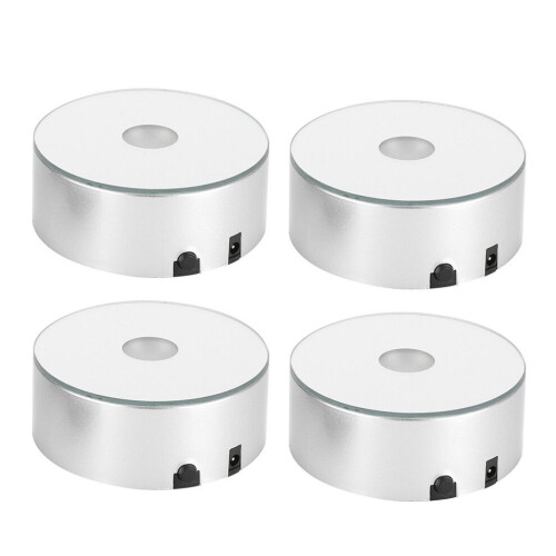4Pcs Light Base For Crystal Ball Art LED Display 1