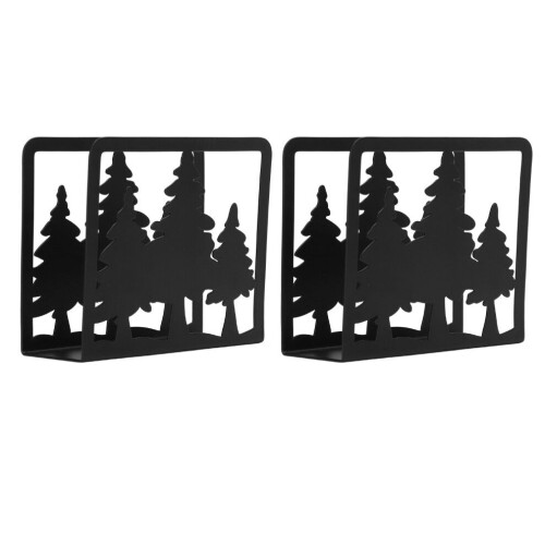 2pcs Tree Napkin Holder Hollow Out Tree Pattern 2