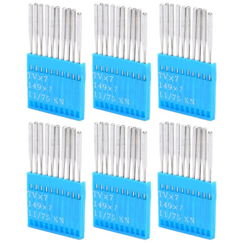 100 Count Sewing Machine Needles 75/11 Steel Easy 1