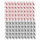 100 Stück Hasen-Binderclips, hohl, aus robustem Metall 1