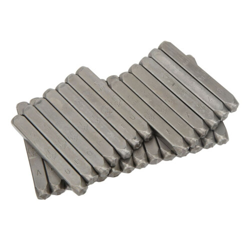 Letterponsset 27 letters, hoge sterkte 1