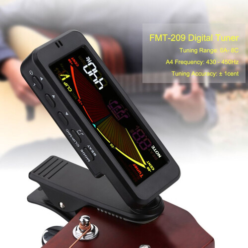 Flanger FMT-209 Digitale Tuner met Cliphouder tbv 2
