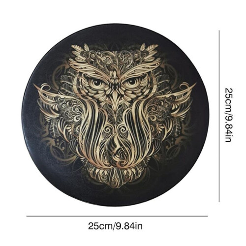 Schamanisches Trommelbaum-Muster, Polyester-Imitation 1