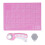 Rotary Cutter Set with A4 Backing Plate Felt Bag 5 1