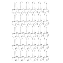 Pinces à reliure de 51 mm, lot de 30, force de serrage élevée