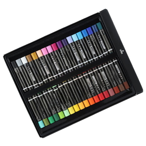 DelGreen 12/24/36 Farben Öl-Rundpastell-Set 2