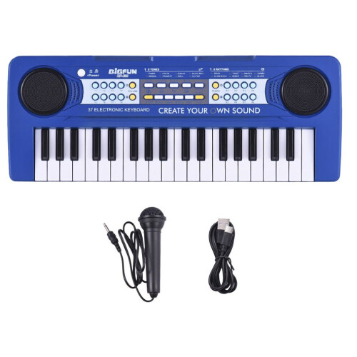 BIGFUN 37 Key Electronic Keyboard Piano 8 Tones 8