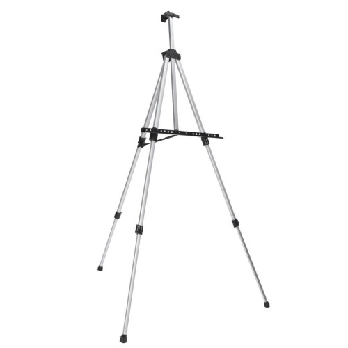 Adjustable Silver Metal Easel Plastic Scraper 1