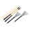 Drum Stick Brush Set Comfortable Grip Sturdy Wood 5