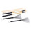 Drum Stick Brush Set Comfortable Grip Sturdy Wood 4