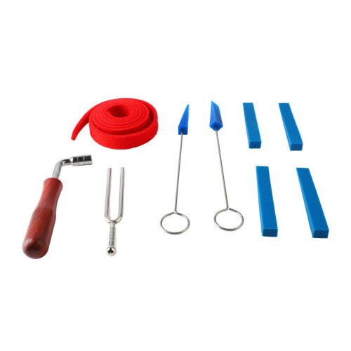 Klavierstimmwerkzeug-Set, Stimmgabel, Gummi 2