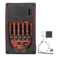 Tonabnehmer, Gitarrenvorverstärker, Akustik-Equalizer, 5-Band-EQ