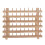 60 Spools Wooden Thread Rack DIY Easy Storage Safe 1