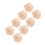 8 Pcs Essential Oil Car Diffuser Plum Flower Shape 3