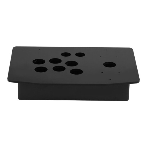 Schwarzes DIY-Set mit Acrylplatte und Schräge 2