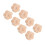 8 Pcs Essential Oil Car Diffuser Plum Flower Shape 5