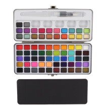 Aquarellfarben-Set mit 72 Farben, leicht zu mischen, hohe Qualität