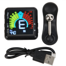 Metronoom-tuner met clip, oplaadbaar, 2-in-1