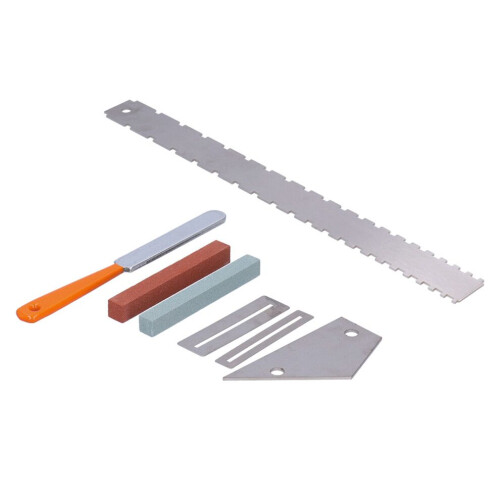 Gitarren-Messlehren-Set mit Halskerbenlineal 1