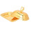 Gold Fruit Tray Elegant Rustproof European Fruit 5