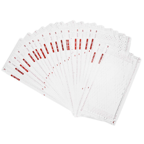 Punch Cards Practical Soft Durable Double Sided 1