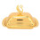 Gold Fruit Tray Elegant Rustproof European Fruit 4