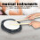 Lightweight 10 Inch Silent Plastic Drum Pad 2