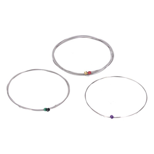 10 Sätze E-Gitarrensaiten mit Stahlkern 2
