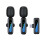 Drahtloses Lavalier-Mikrofonsystem Dual 3