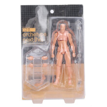 Figura de acción modelo móvil de PVC para fotografía.