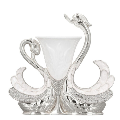 Swan Shape Dinnerware Set Light Luxury Exquisite 1
