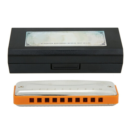Blues Harmonica 10 Holes Mouthorgan Bb Key