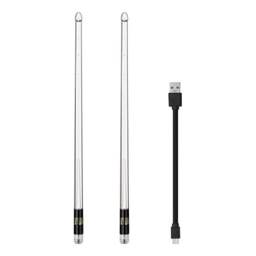 Ein Paar leuchtende Drumsticks mit 15 Lichtfarben 1