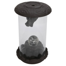Dragon Backflow Incense Burner Red Porcelain