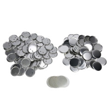 100 Sets Blank Button Badge Parts Set DIY for