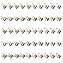 50 Stück Binderclips 32 mm Metall, starke Klemmkraft
