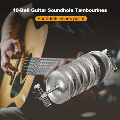 10-klocks gitarr ljudhål tamburiner gitarr 2
