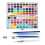 Aquarellfarben-Set mit 100 Farben, hohe Transparenz 3