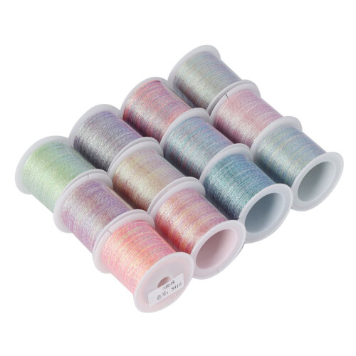 12pcs Braclet String 0.2mm 328ft Cuttable Stretchy 1