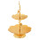 2 Layer Cupcake Stand European Style Gold Cupcake 3