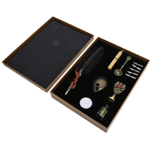 Federkiel-Set, Vintage-Federfüller