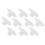 10pcs Knitting Machine Plastic Card Feed Cam for 3