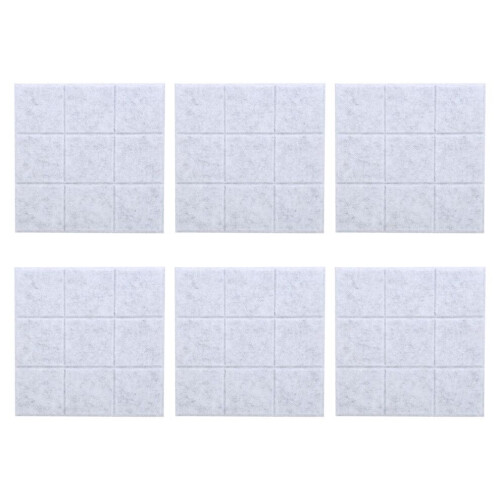 6Pcs SoundAbsorption Felt Small Check Acoustic