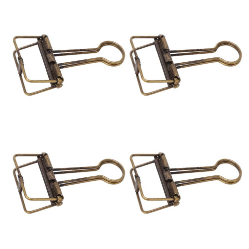50 st. bindklämmor 32 mm metall starka klämmor 2