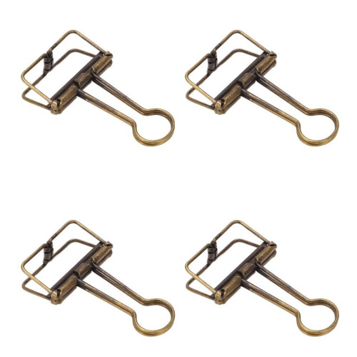 50 st. bindklämmor 32 mm metall starka klämmor 1