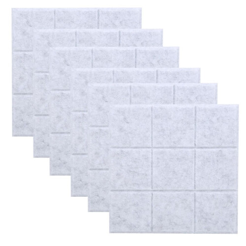 6Pcs SoundAbsorption Felt Small Check Acoustic 1